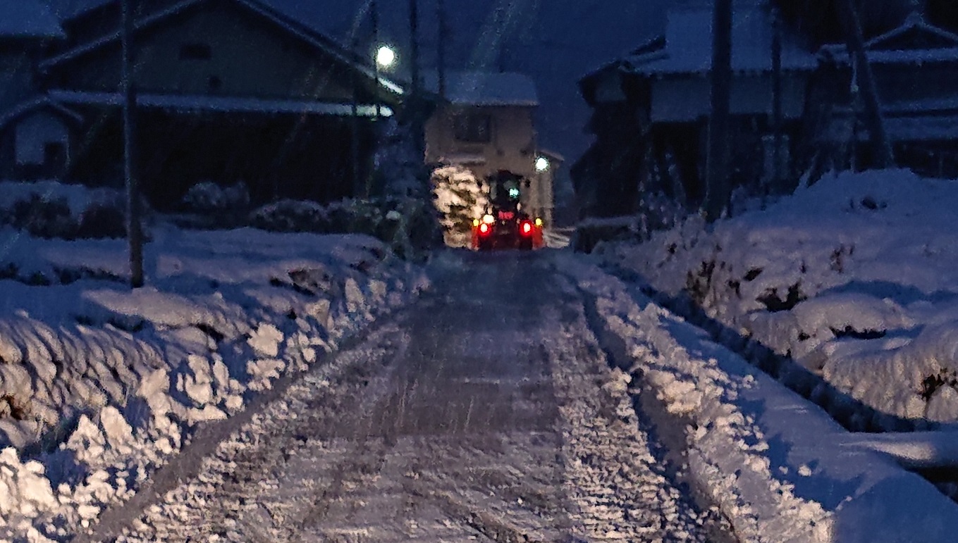 道路は地域住民の生命線