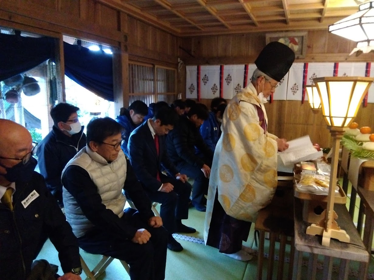 黒野神社様にて